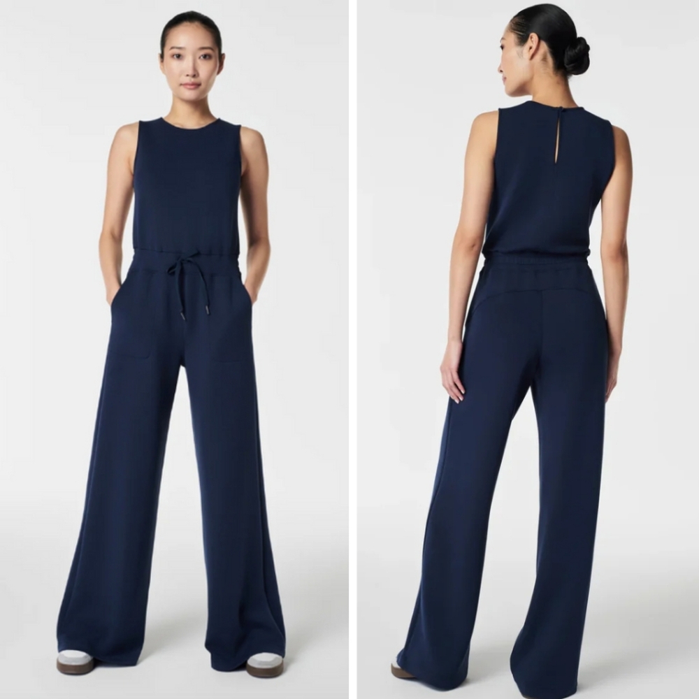 Spanx Light Gray Heather Airessentials Petite Sle… - image 1